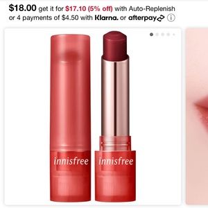 Innisfree hydrating dewy tint balm